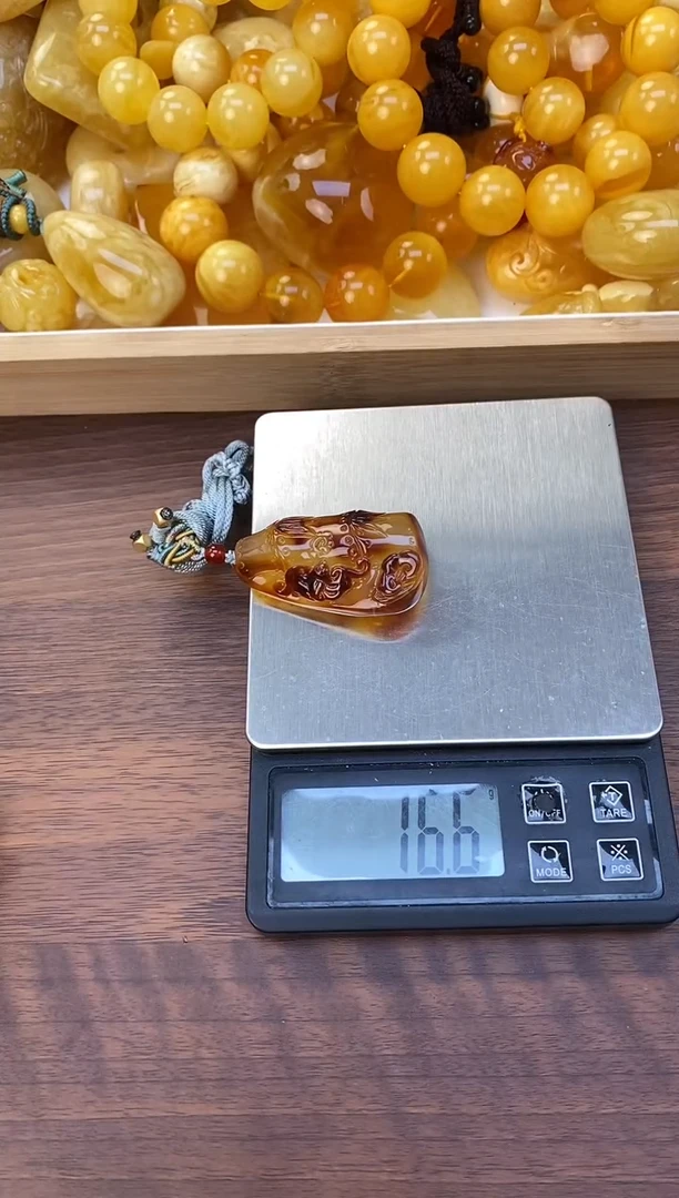 裸石琥珀未镶嵌天然琥珀蜜蜡