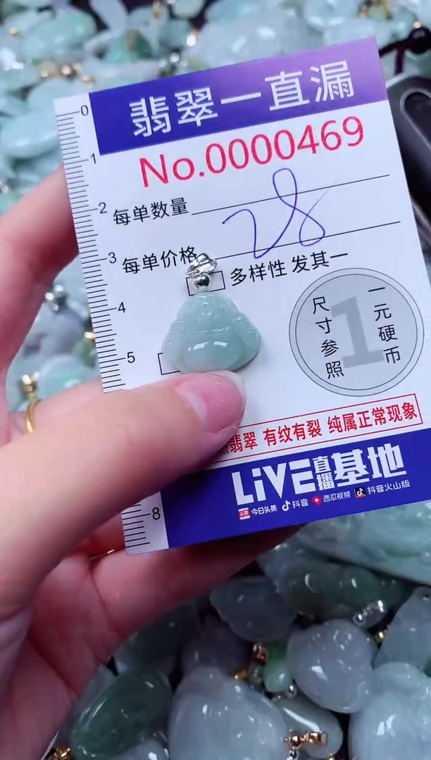吊坠(不含链)未镶嵌翡翠469