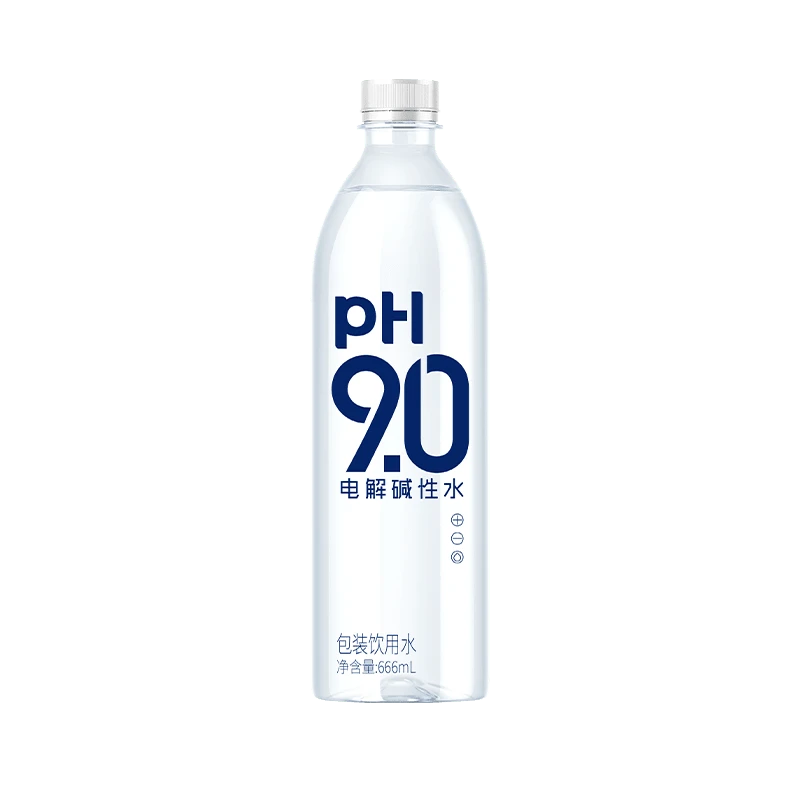 康师傅 ph9.0 电解碱性水 666ml 【整件买更划算】