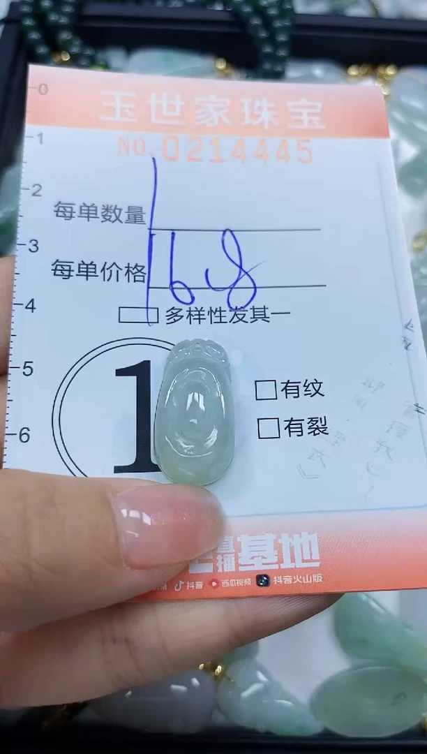 【闪购商品】翡翠未镶嵌颈饰闪购0214445