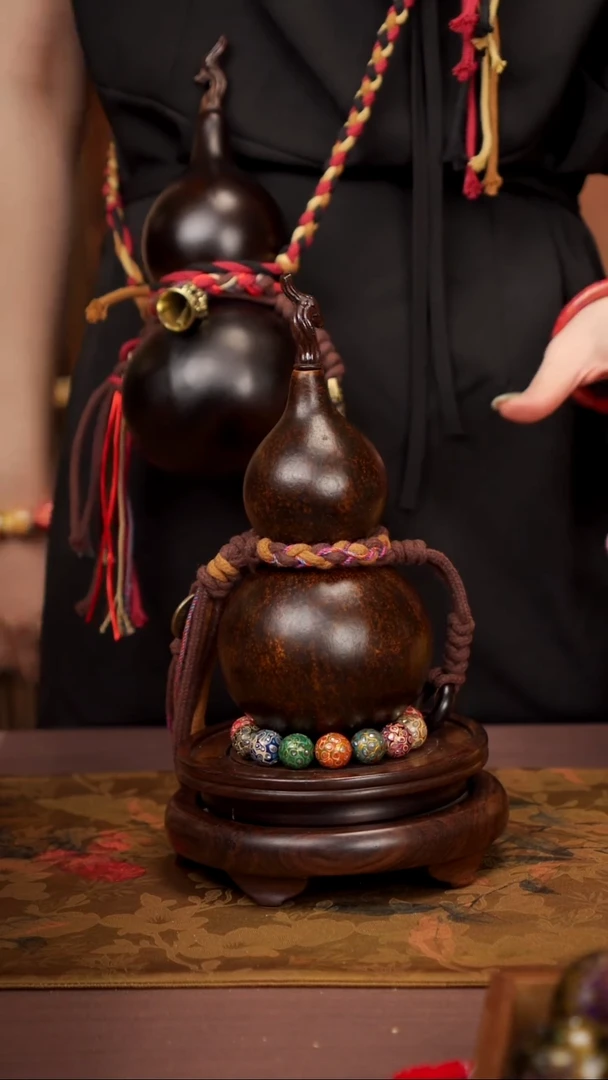 202易林高端工艺大漆酒葫芦--138