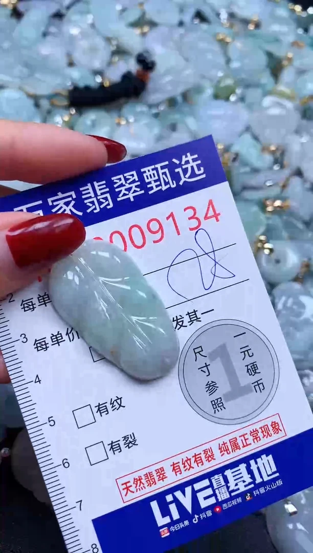 颈饰未镶嵌翡翠9134