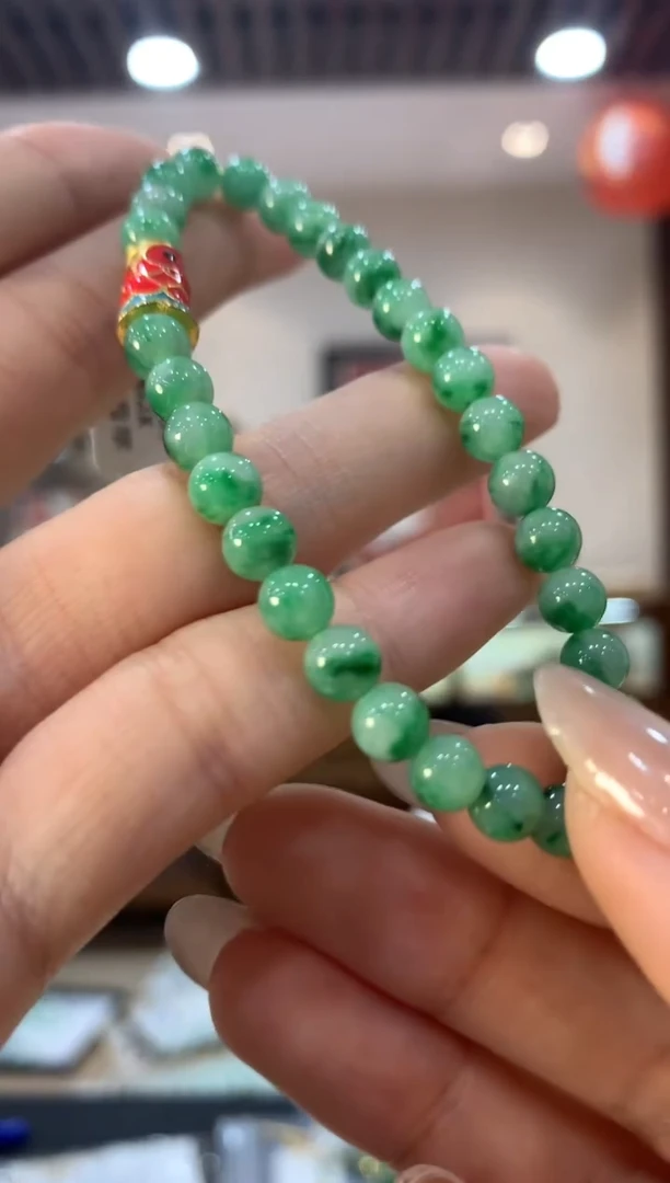 未镶嵌手串翡翠手串