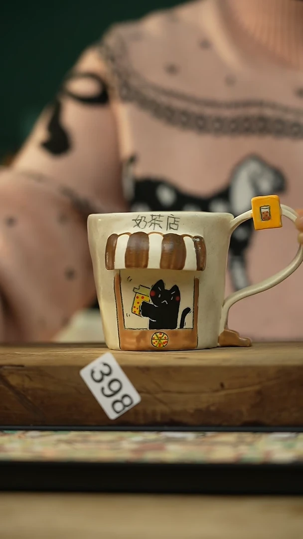 【闪购商品】瓷片新品！喵喵设计师款卡通系列！！！