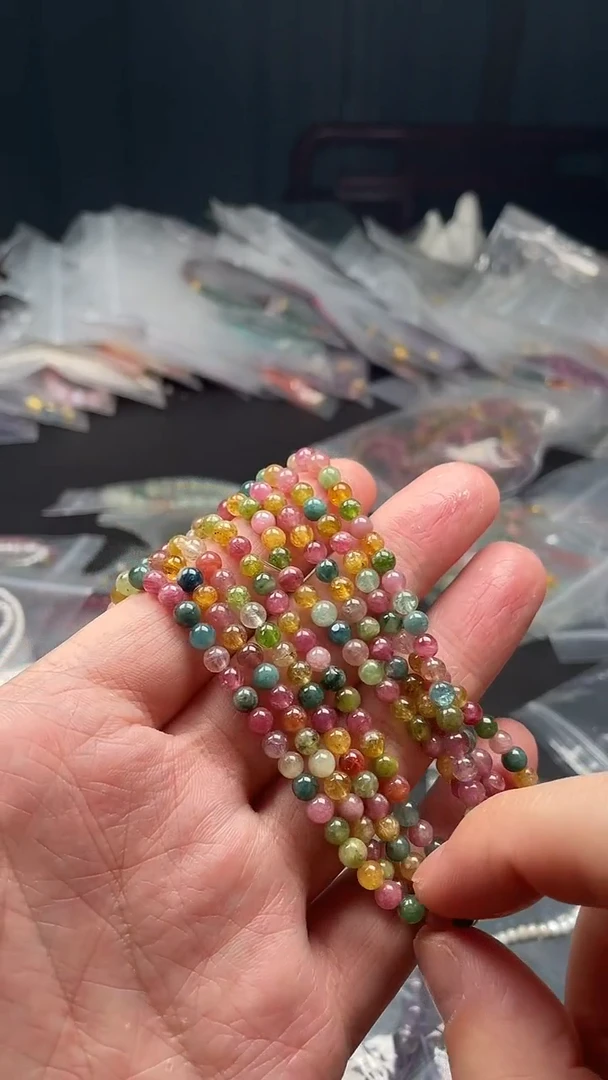 未镶嵌颈饰碧玺多样性发货拍一发一