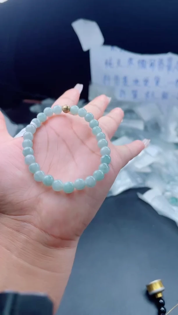 未镶嵌戒指翡翠珠串