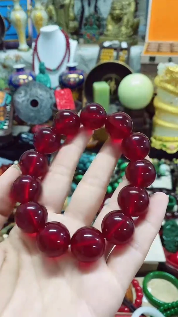 【闪购商品】血珀手串未镶嵌主播推荐主播推荐