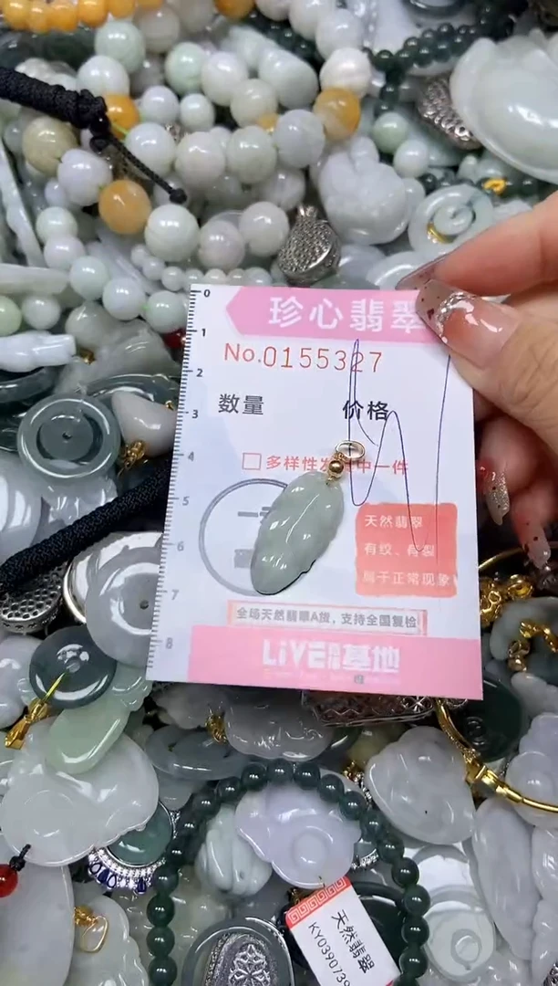 【闪购商品】翡翠颈饰未镶嵌闪购链接0155327