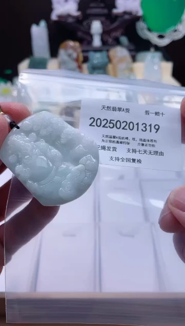 【闪购商品】翡翠颈饰未镶嵌闪购商品8号店20025002003