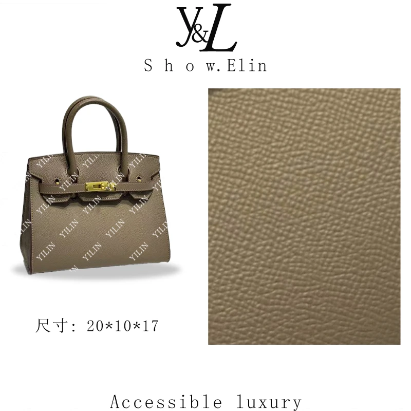 【Elin定制】2025年秋冬新款女包时尚设计单肩包XKY-2232-大象灰