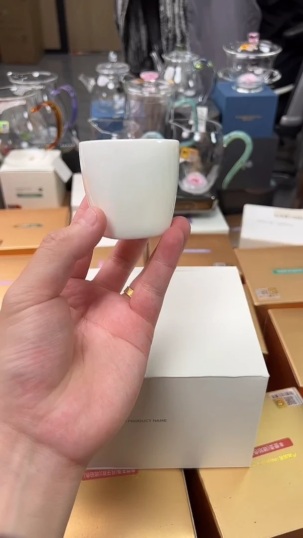 禾器道仪杯两只 白色