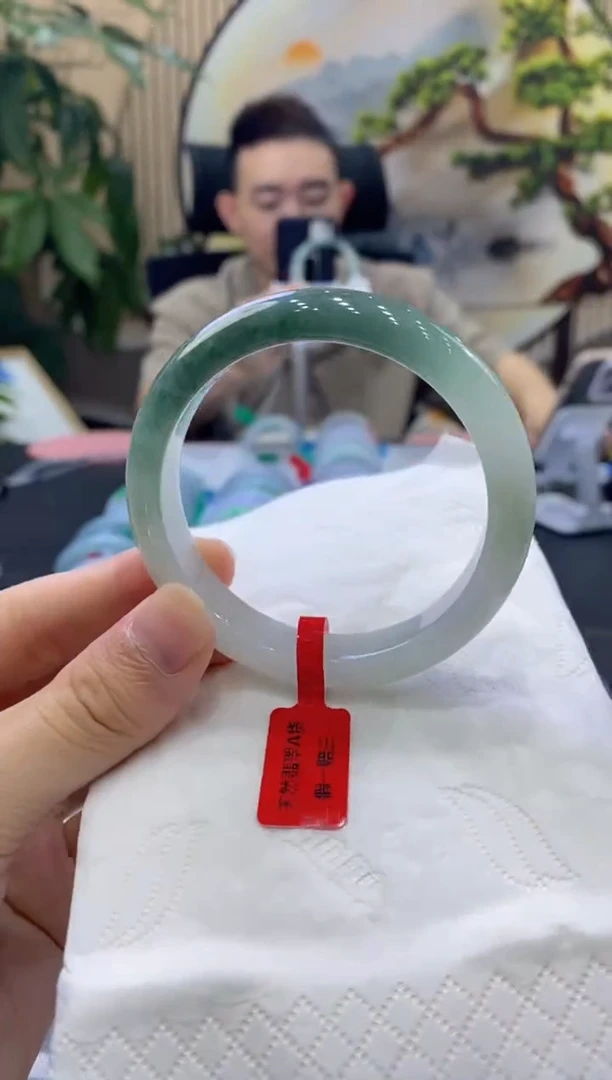 未镶嵌手镯翡翠48074