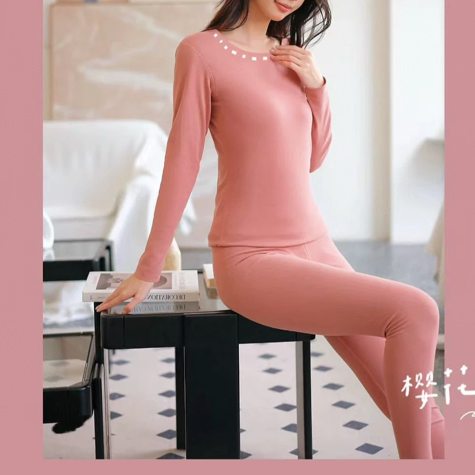 女士蚕丝莱赛尔家居服套装  预