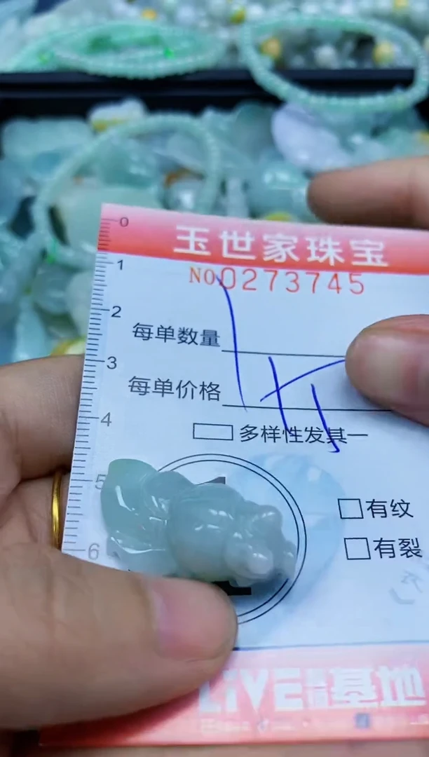 翡翠未镶嵌颈饰闪购0273745