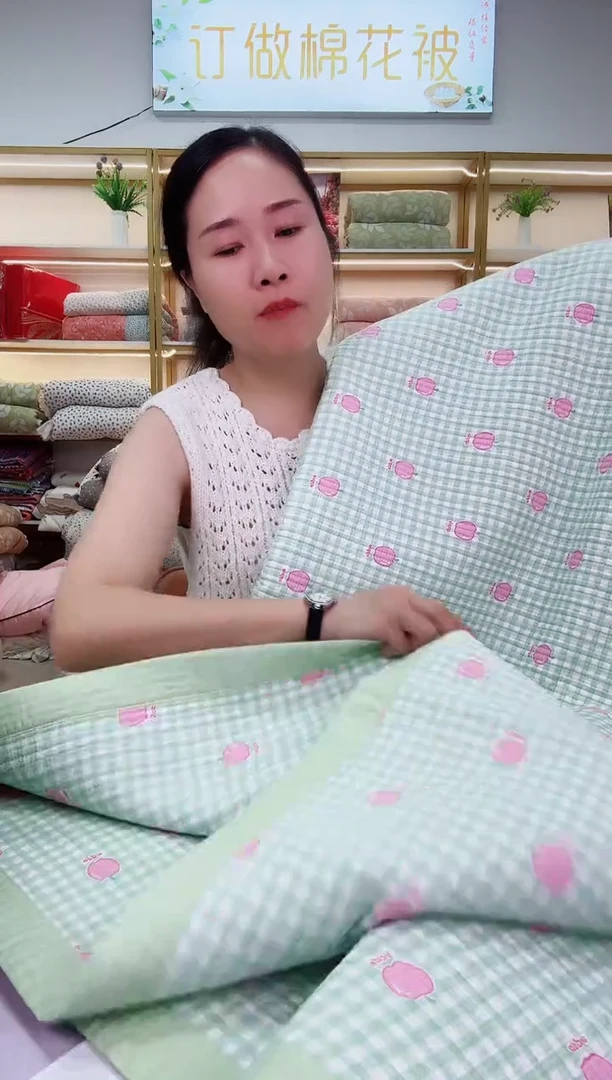 品牌全棉床盖