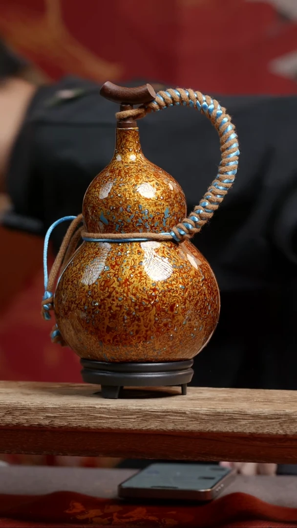 127号大漆精品葫芦一物一拍500ml