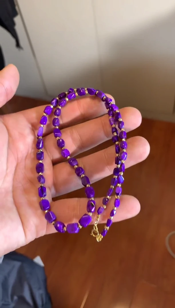 【闪购商品】苏纪石（舒俱来）项链18K金镶嵌舒俱来