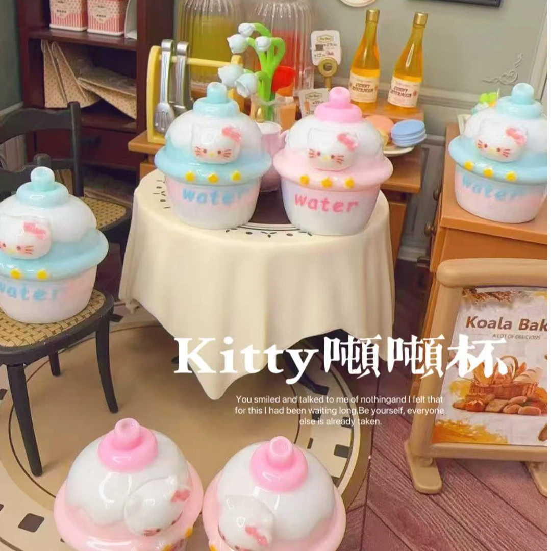 【泡泡糖定制-kt吨吨杯】高品树脂仿真食玩diy奶油胶饰品配件