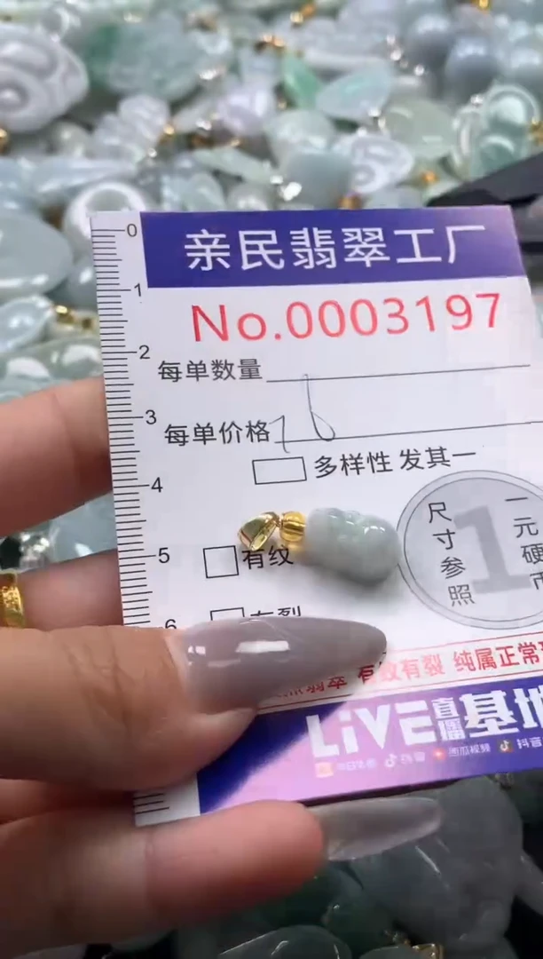 颈饰未镶嵌翡翠3197