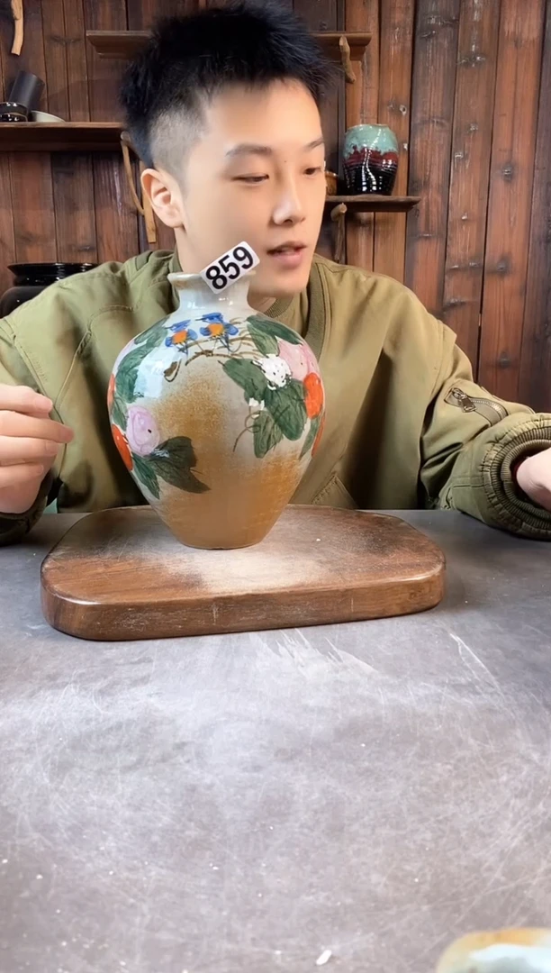 碗859，手工手绘，超值陶瓷！
