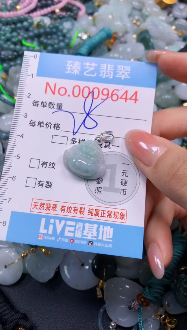 颈饰未镶嵌翡翠9644