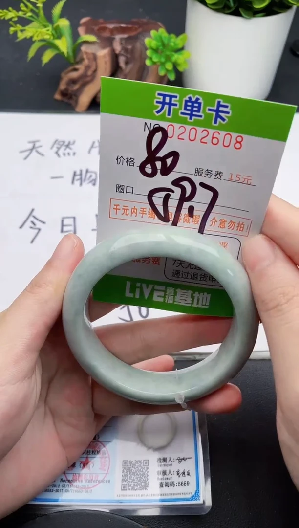 未镶嵌手镯翡翠08天然翡翠A货
