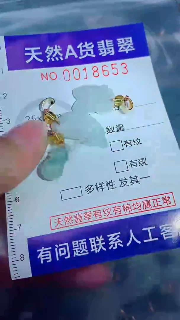 吊坠(不含链)未镶嵌翡翠1