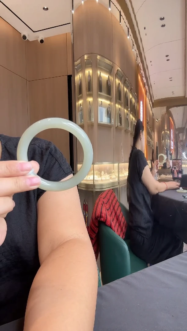 和田玉手镯未镶嵌花**、晚晴镯57