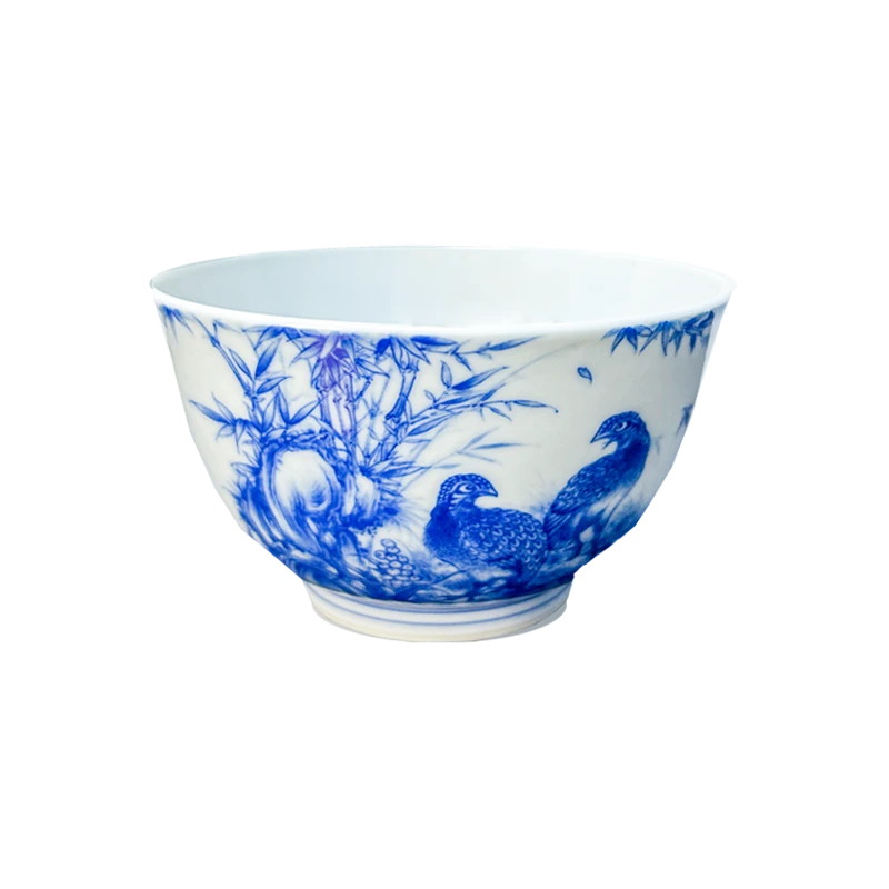 青花安居乐业主人杯