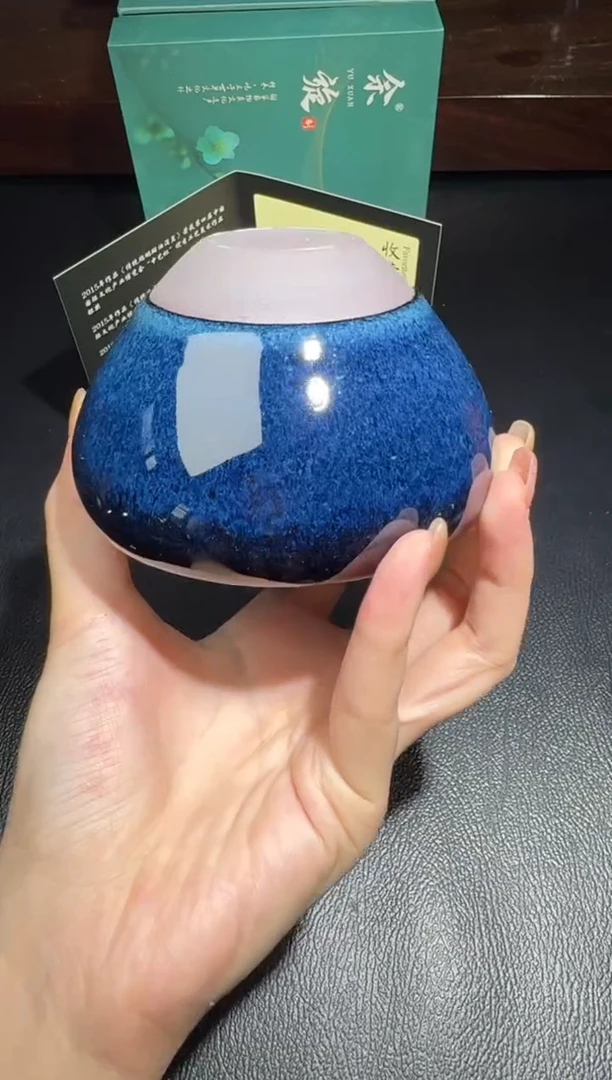 茶盏余旋回蓝盏建盏故事8