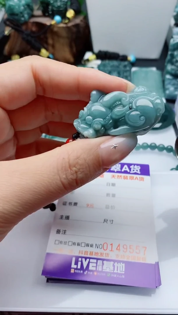 颈饰未镶嵌翡翠