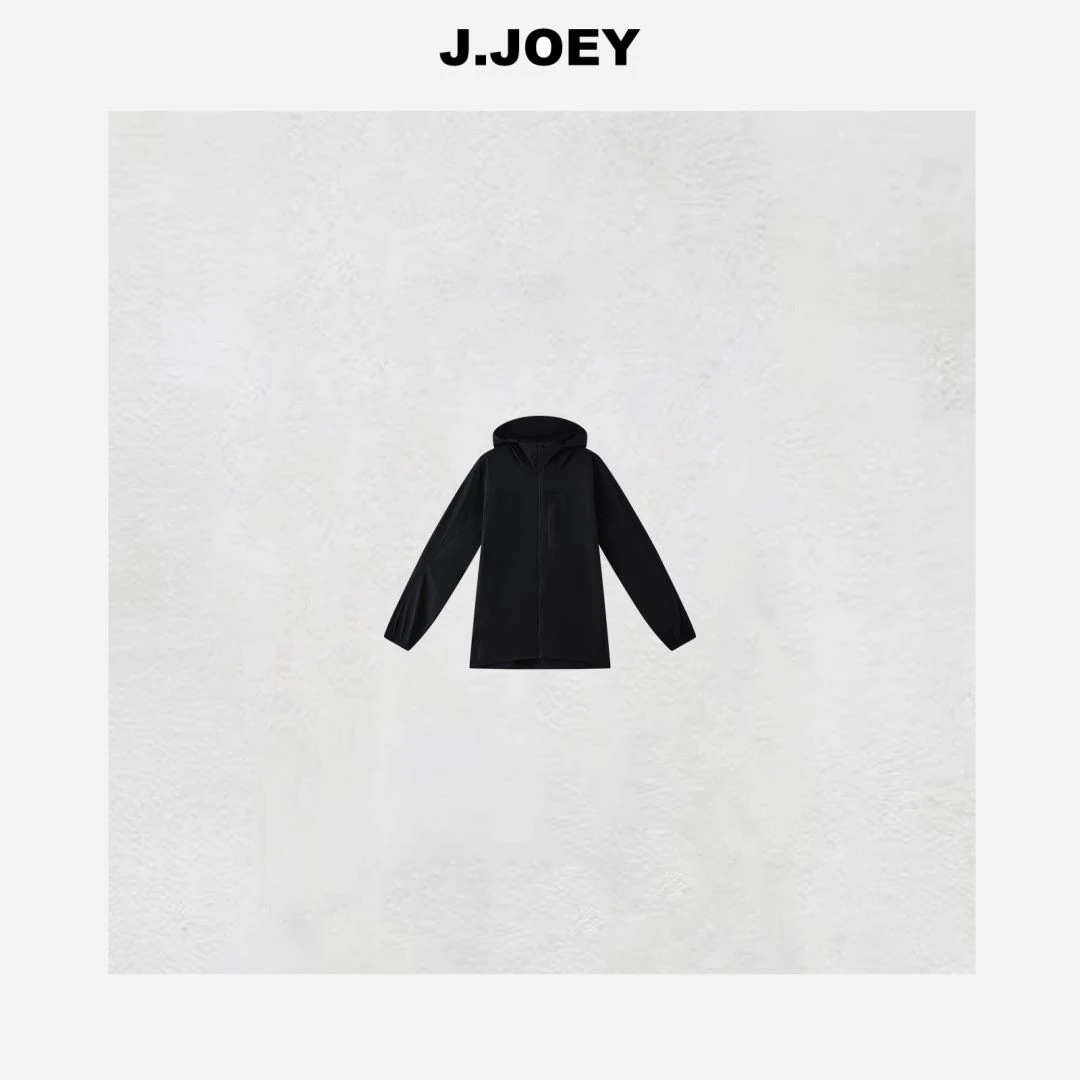 J.JOEY “鸟家”简约百搭连帽休闲运动外套 0127