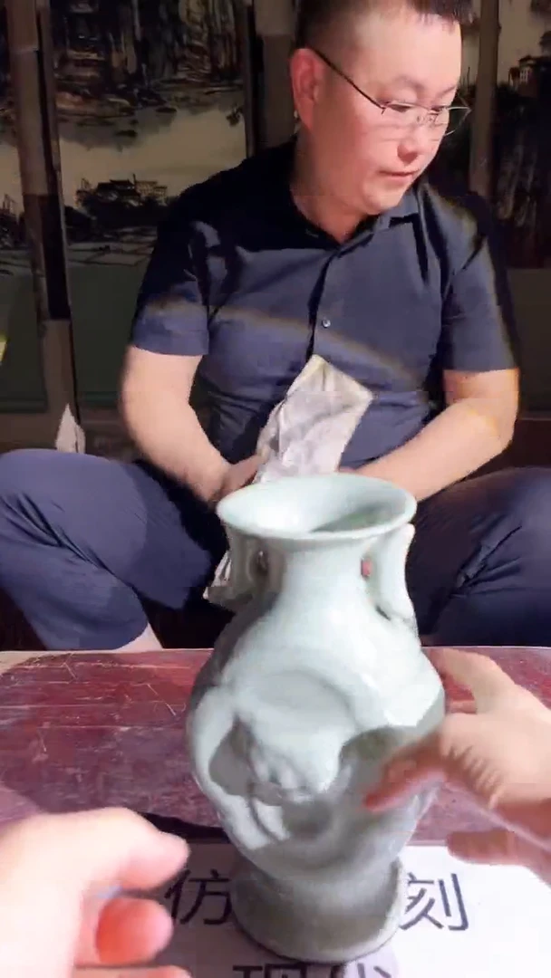 摆件景德镇陶瓷流水19