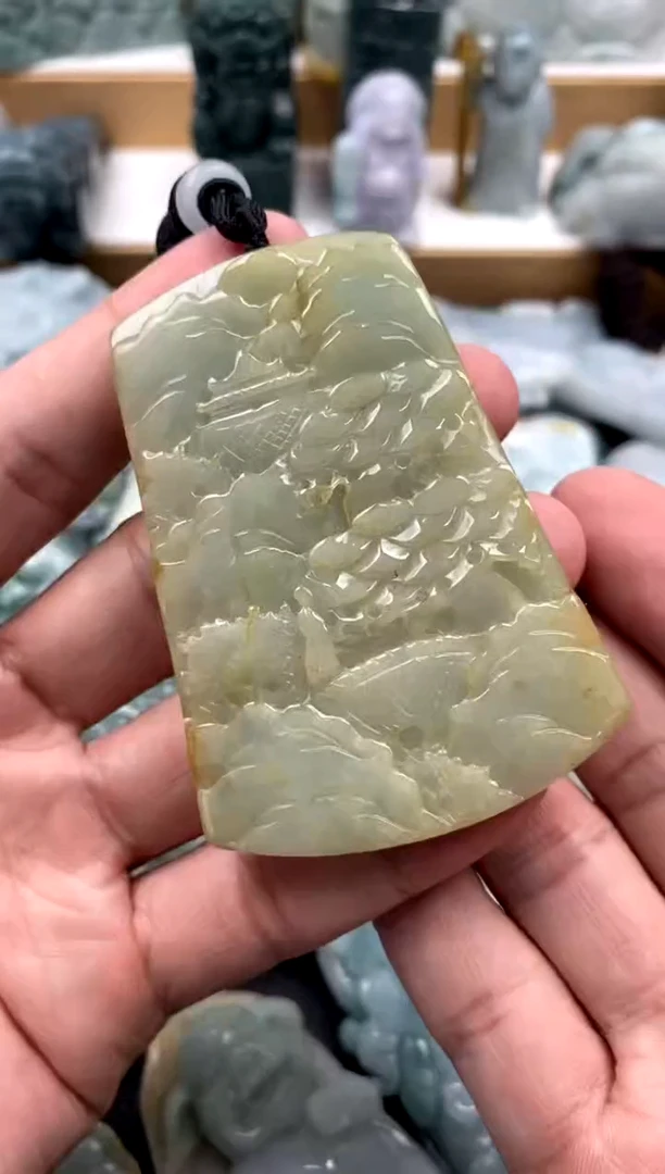 吊坠(不含链)未镶嵌翡翠1