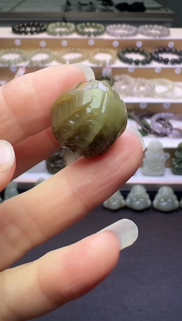 颈饰未镶嵌和田玉67号链接多样性发一约20*19