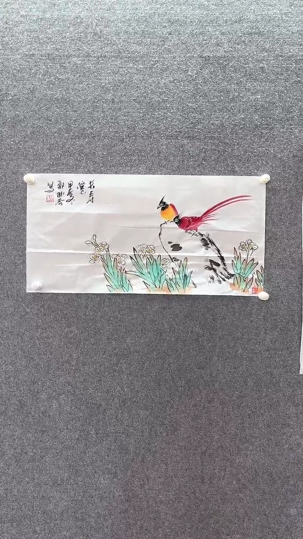 【闪购商品】国画小写意花鸟、手绘