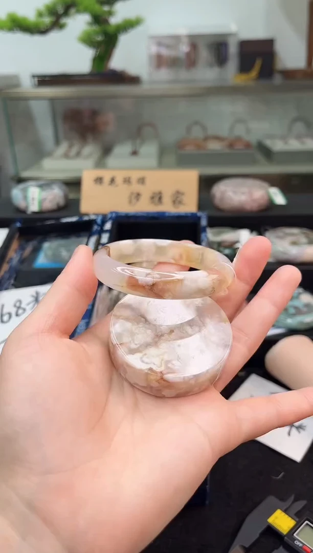 未镶嵌手镯石英质玉55圈口（赠品镯心）13005050