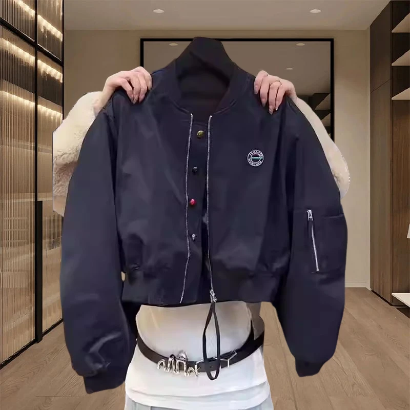 2025新款春秋装高级感夹克棒球服气质独特漂亮超好看短外套上衣潮