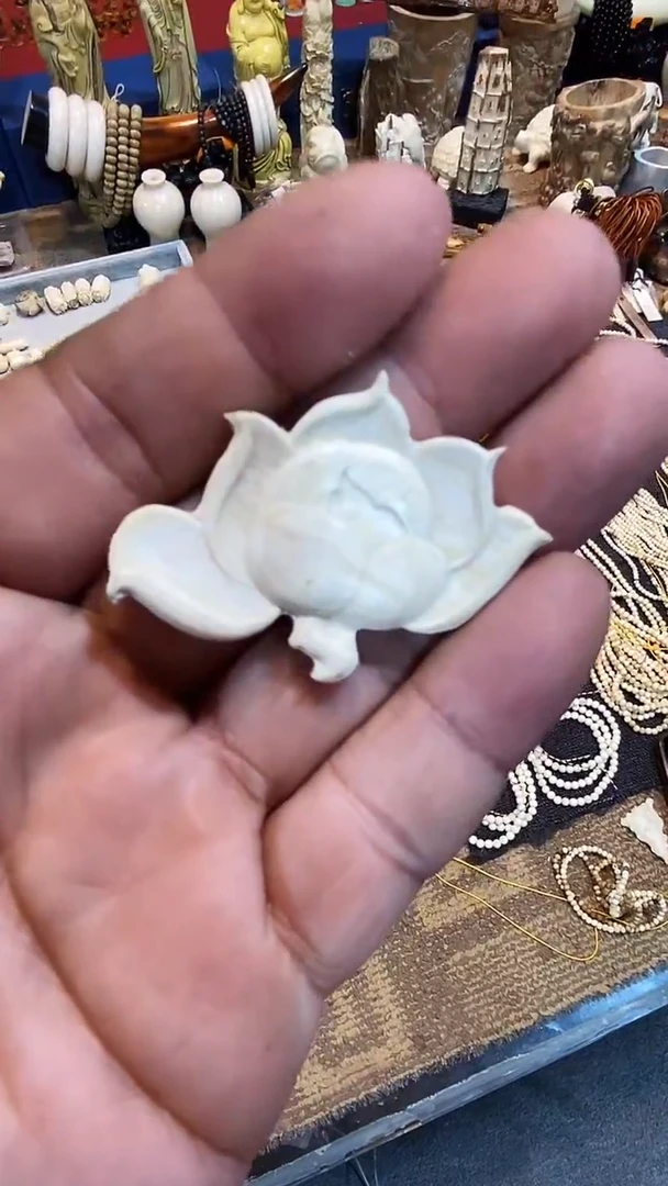 泥塑小把玩件摆件