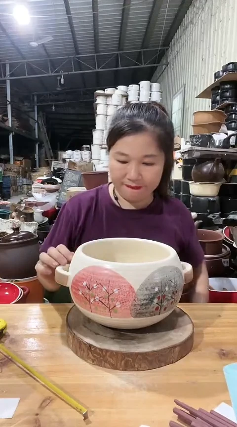 瑕疵4.5球釜枫林不带盖