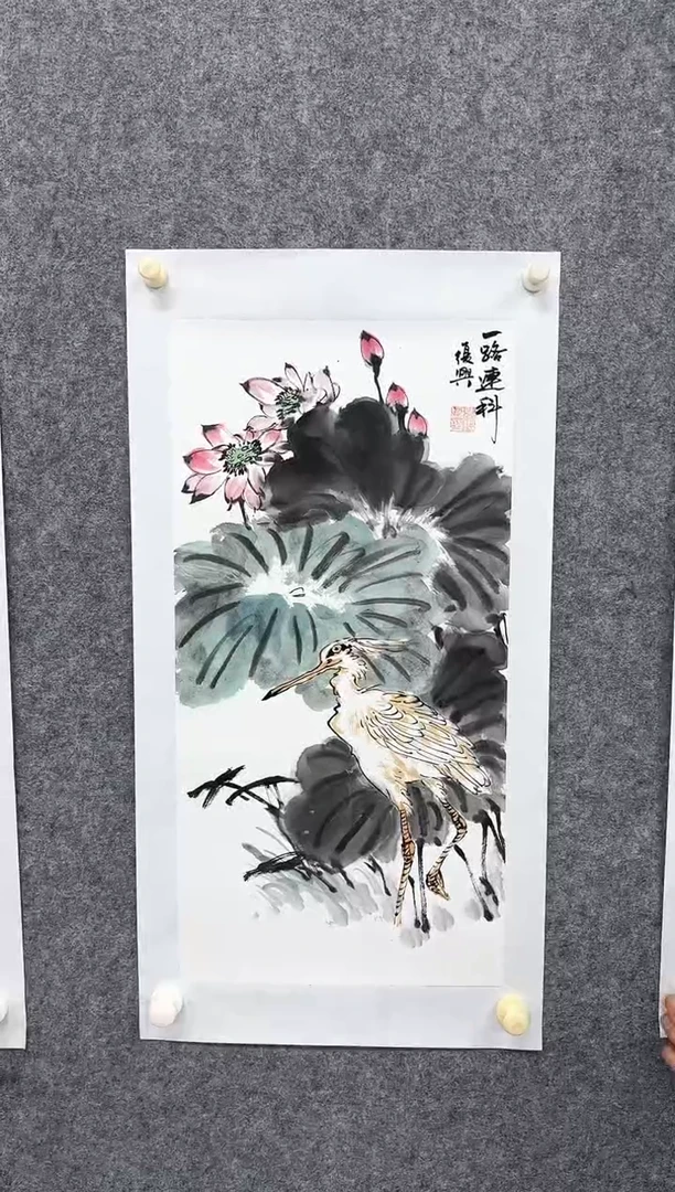 国画ST-ZFX老师绘画作品