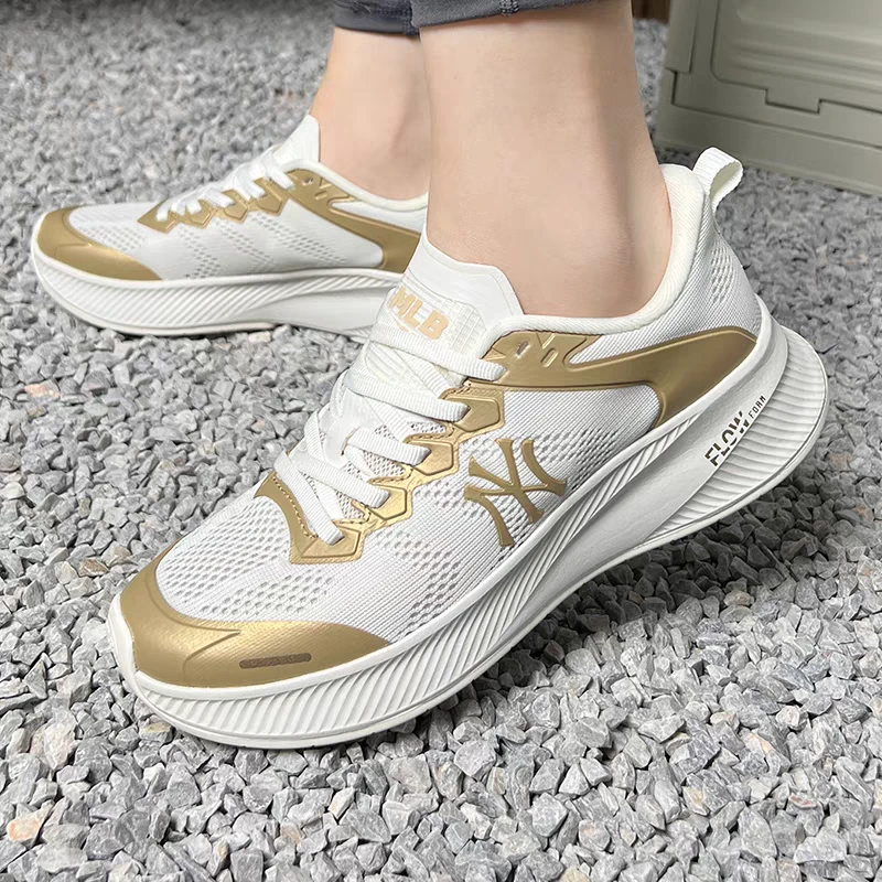 MLB鞋子男鞋女鞋健身训练运动鞋透气网鞋低帮休闲鞋3ASHATF3N