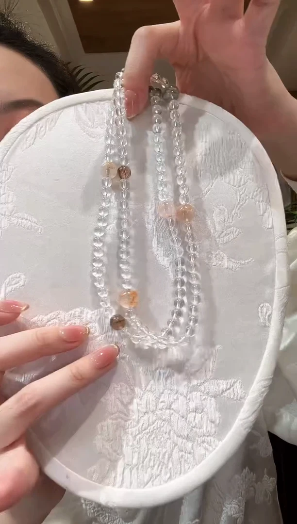 【闪购商品】水晶颈饰未镶嵌多样性发其一