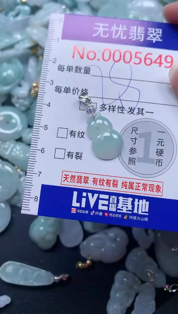 颈饰未镶嵌翡翠5648