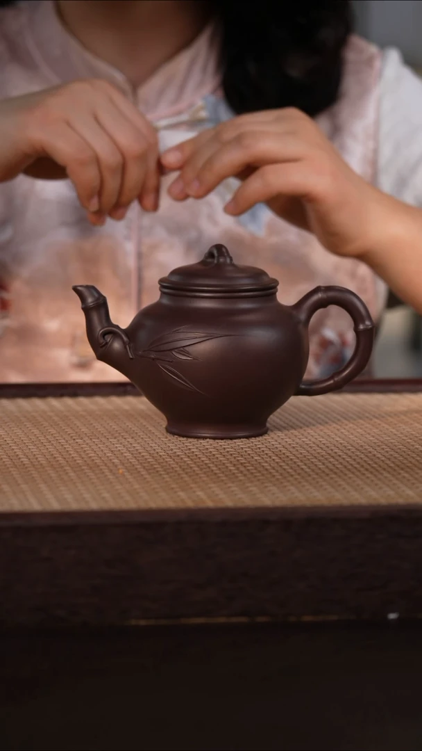 茶壶紫砂黑墩头 290cc