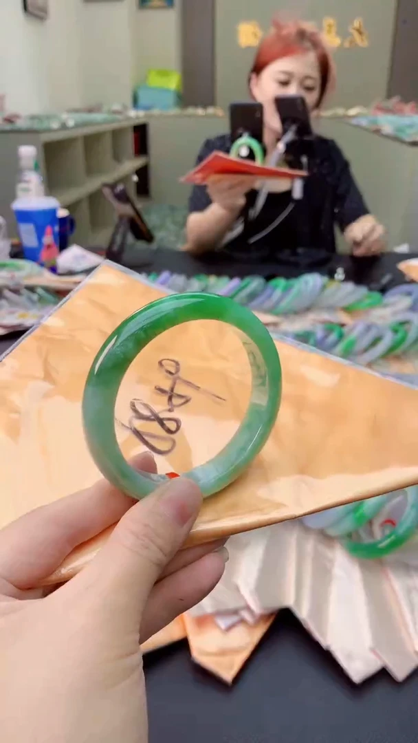 翡翠手镯未镶嵌0818336453