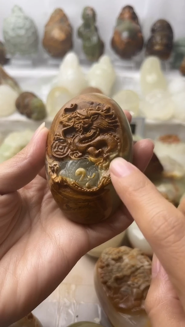 石材方解石棉纹正常不退换龙微瑕