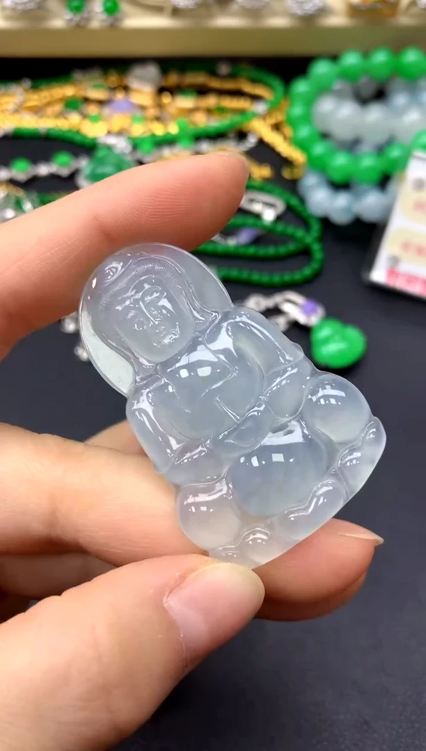 颈饰未镶嵌翡翠270-中国好珍宝