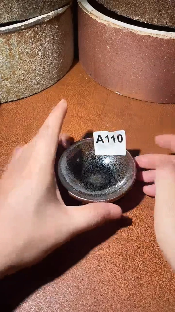 茶盏邹光辉龙窑柴烧110