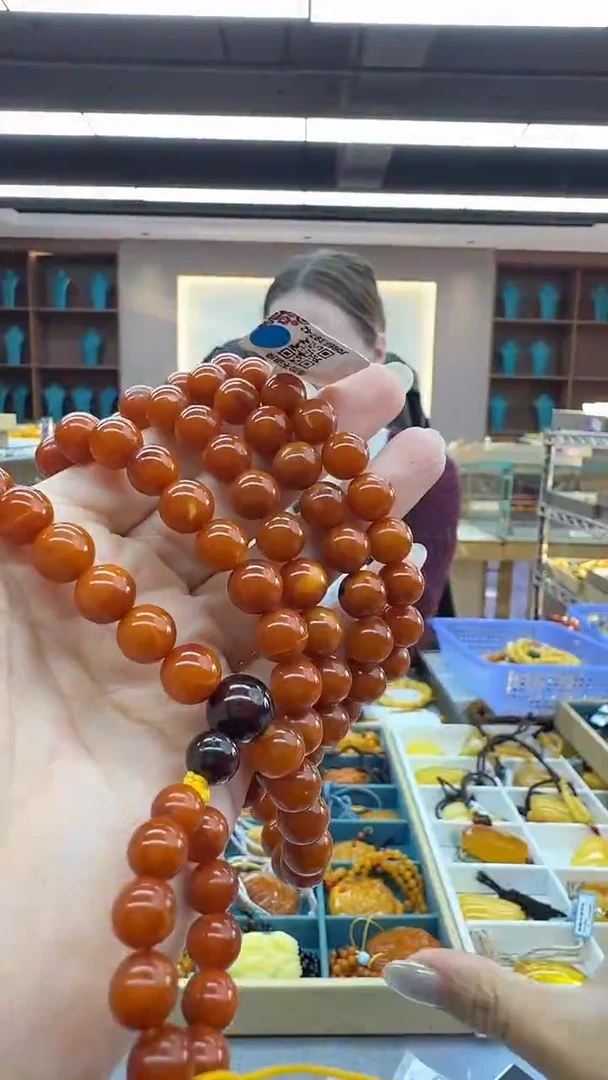 琥珀颈饰未镶嵌149秒拍号假一罚三